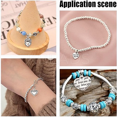 150Pcs 15 Styles Tibetan Style Alloy Charms FIND-AR0004-94-1