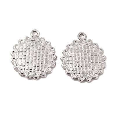 Non-Tarnish 304 Stainless Steel Pendants STAS-E182-13P-1