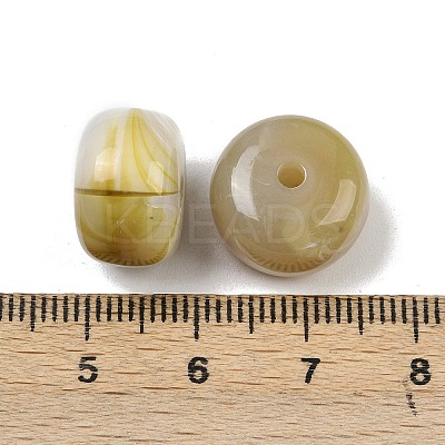 Opaque Acrylic Beads X-MACR-C037-03A-1