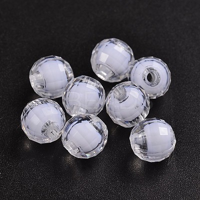 Transparent Acrylic Beads LS-TACR-S086-10mm-01-1