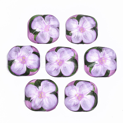 Translucent Acrylic Cabochons KY-T022-16-1