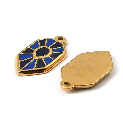 304 Stainless Steel Enamel Pendants STAS-I371-20G-03-1