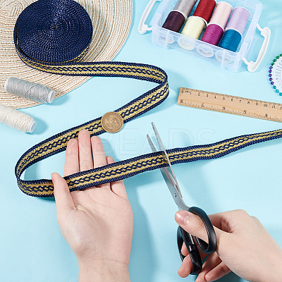 5 Yards Polyester Ribbons DIY-GA0007-38B-1