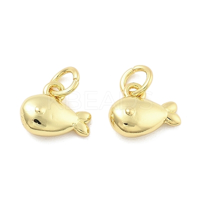 Brass Pendants KK-U060-21G-B-1
