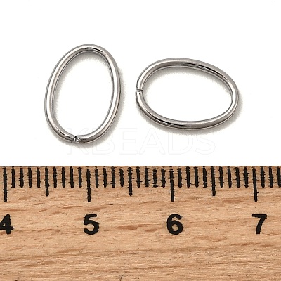 Tarnish Resistant 304 Stainless Steel Open Jump Rings STAS-L234-144E-1