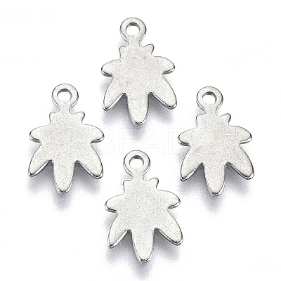 Non-Tarnish 201 Stainless Steel Charms X-STAS-R116-038-1