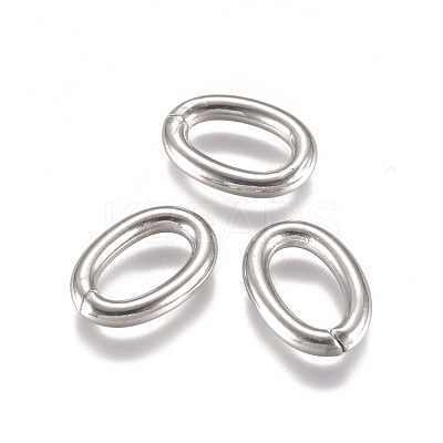 Tarnish Resistant 304 Stainless Steel Open Jump Rings STAS-L234-144F-1