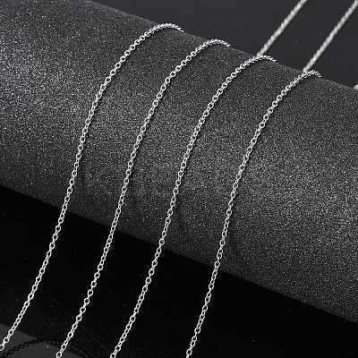Tarnish Resistant 304 Stainless Steel Cable Chains CHS-Q001-09-100m-1