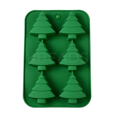 Christmas Trees DIY Food Grade Silicone Mold DIY-K075-34-1