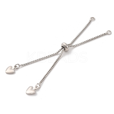 Brass Box Chain Bracelet Makings KK-C071-14P-1