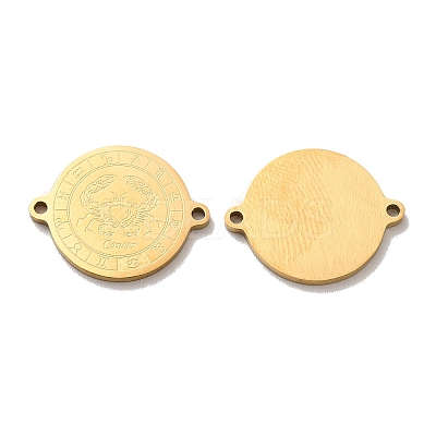 Ion Plating(IP) 304 Stainless Steel Connector Charms STAS-C074-11G-10-1