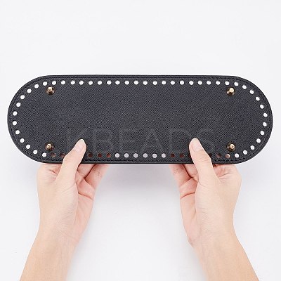 PU Leather Oval Bottom FIND-WH0066-96B-1