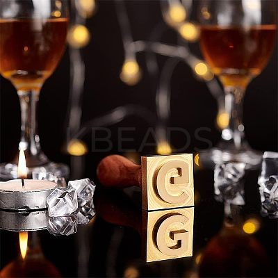 1Pc Brass Stamp Head DIY-OC0004-35-1