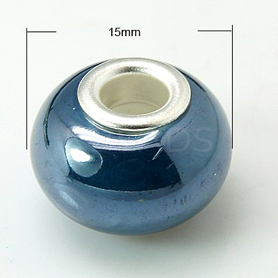 Handmade Porcelain European Beads OPDL-G001-11-1