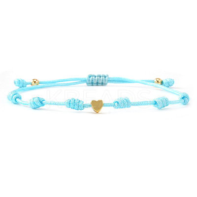 Adjustable Nylon Cord Braided Bracelets AN6953-2-1