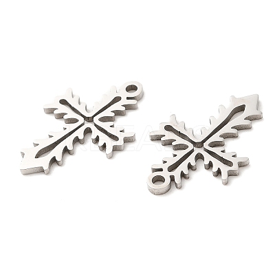 Non-Tarnish 316L Surgical Stainless Steel Pendants STAS-F297-04P-1