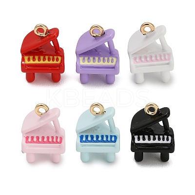 Alloy Enamel Pendants ENAM-A014-03G-1