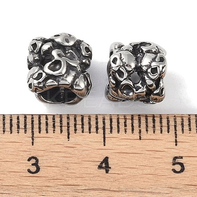 316 Surgical Stainless Steel European Beads STAS-P362-06AS-01-1