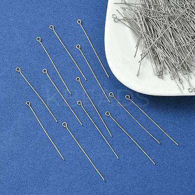 304 Stainless Steel Eye Pins STAS-YW0001-86-1