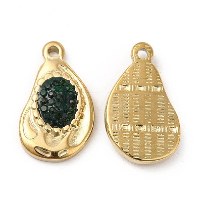 Rhinestone Pendants STAS-J401-VC976-1