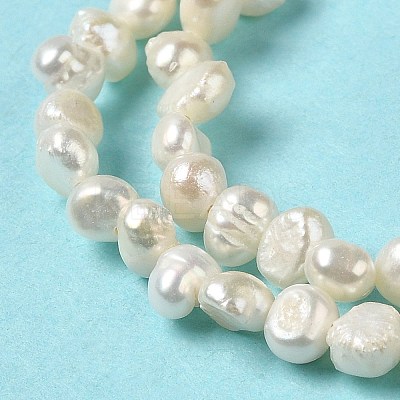 Natural Keshi Pearl Beads Strands PEAR-E017-27-1