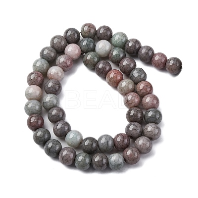 Ombre Effect Dyed Glass Beads Strands X-GLAA-T031-01O-12-1