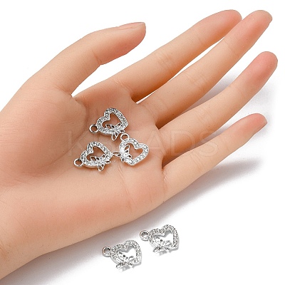 Alloy Rhinestone Pendants ALRI-YW0001-02-1