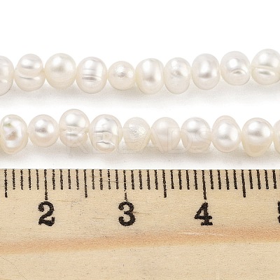 Natural Cultured Freshwater Pearl Beads Strands PEAR-C003-08A-1