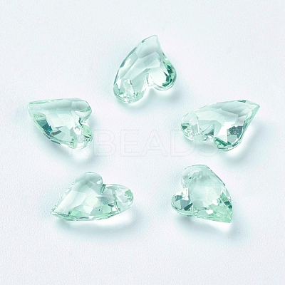 Transparent Acrylic Charms MACR-G055-11mm-M-1