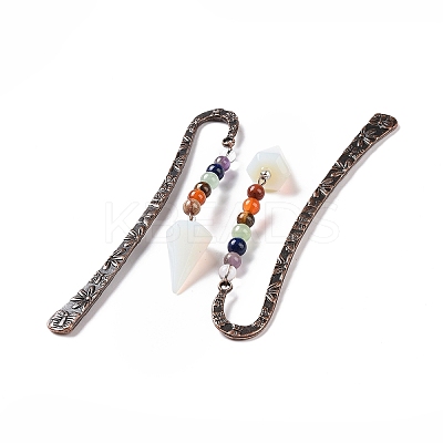 Opalite Bookmark AJEW-C025-01C-1
