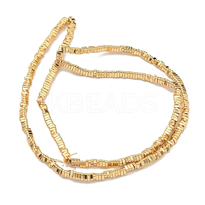 Electroplated Synthetic Non-Magnetic Synthetic Hematite Beads Strands G-I360-I01-02-1