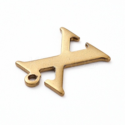 PVD Vacuum Plating  304 Stainless Steel Charms STAS-H112-X-AB-1