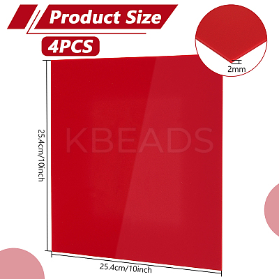 Acrylic Board AJEW-WH0871-49B-01-1