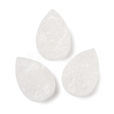 Natural Quartz Crystal Cabochons G-K338-40C-03-1