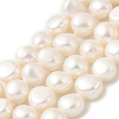 Natural Cultured Freshwater Pearl Beads Strands PEAR-A006-10E-1