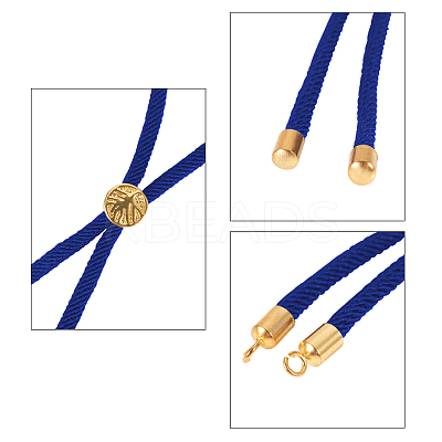 Polyester Cord Bracelet Making BJEW-PH0004-07-1