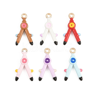 Alloy Enamel Pendants ENAM-D320-01A-1