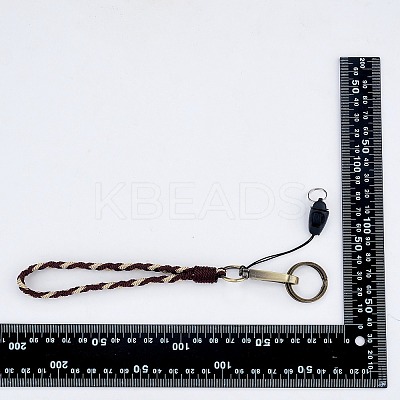 3Pcs Boho Macrame Wristlet Keychain Keying KEYC-SW00004-08-1
