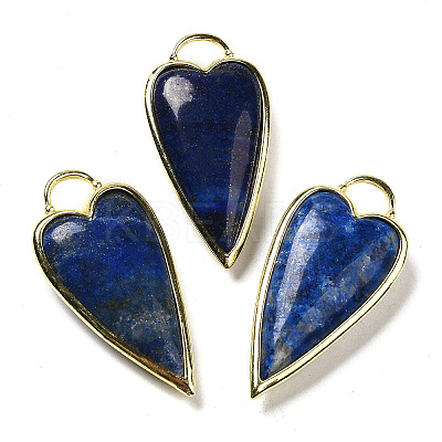 Natural Lapis Lazuli Pendants G-K347-01G-02-1