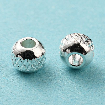 201 Stainless Steel Beads STAS-A057-01B-S-1