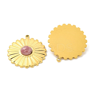 PVD Vacuum Plating 304 Stainless Steel Pendants STAS-L278-121G-02-1