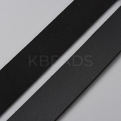 10M Flat Imitation Leather Cord LC-WH0003-08E-01-1