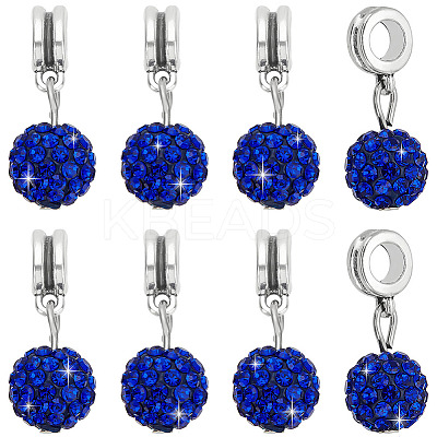 30Pcs Large Hole Alloy European Dangle Charms PALLOY-PH0022-34-1