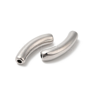 Brass Tube Beads KK-B074-28P-1
