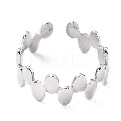 Tarnish Resistant 304 Stainless Steel Finger Rings RJEW-L102-02P-1