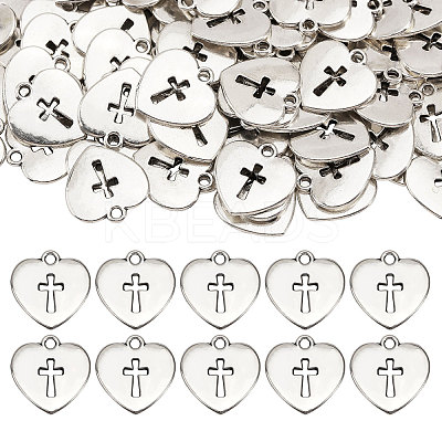 120Pcs Tibetan Style Alloy Pendants FIND-CA0008-56-1