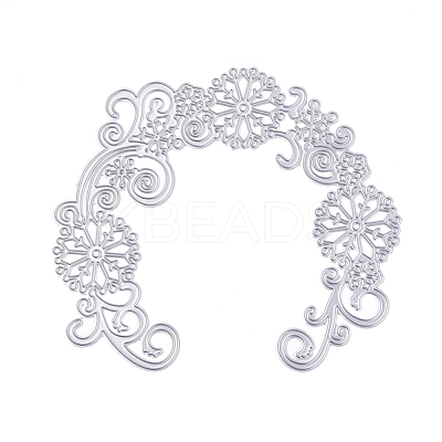 Lacework Pattern Carbon Steel Cutting Dies Stencils DIY-E024-20-1