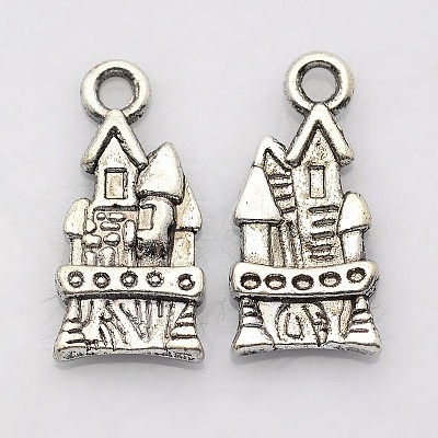 Tibetan Style Alloy Pendants X-TIBEP-0815-S-FF-1