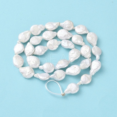Natural Keshi Pearl Beads Strands PEAR-XCP0001-18-1