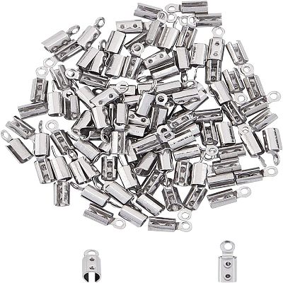 304 Stainless Steel Folding Crimp Ends STAS-UN0005-69-1